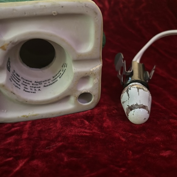 Cabbage Patch Baby Night Light; Perf Working Order; Porcelain, elec cord/switch - Picture 10 of 11